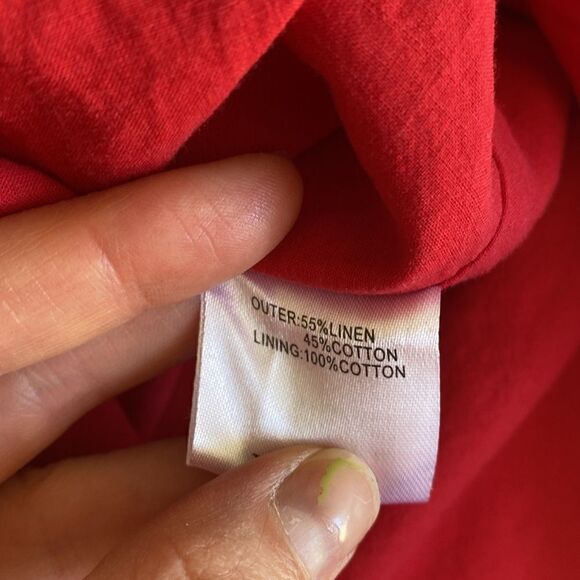 Sabo Skirt Red Anya Mini Dress Size XS - Picture 9 of 11